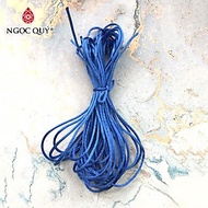 Bó 10m-20m dây tim bóng handmade loại 1,5mm - Dây vải bóng 1.5mm để đan vòng, thắt dây handmade - Ng