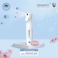 Blossom Plus Ultra Fine Mist Sprayer 300ml  | Alcohol-Free | Toxic-Free Sanitizer/Disinfection 无酒精消毒液