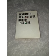 MERCH OFFICIAL SEVENTEEN PHOTOBOOK IDEAL CUT TOUR BEHIND THE SCENE