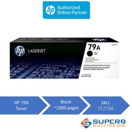 HP 79A Black Original LaserJet Toner Cartridge [CF279A]