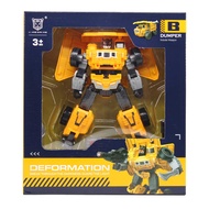 Đồ chơi xe lắp ráp robot - Robot biến hình transfomers biến đổi linh động chiếc xe thành robot VBCar