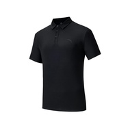 ANTA Men Training Short-Sleeve Polo Shirt Breathable Quick-dry Sports Casual Shirt 1525B7187U