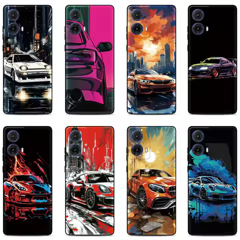 Car Sticker Back Cover For Samsung Galaxy A57 A37 5G A06 A07 A17 4G F17 S26 Plus Ultra A36 A56 A55 A