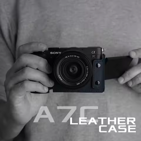Mr.Stone for Sony A7C2 A7CR Camera Case Cover Protective for SONY a7CⅡ A7CⅠ Case Accessories Handmad