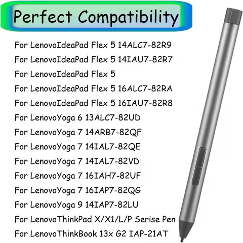 Digital Pen 2 for Compatible with Lenovo IdeaPad Flex 5/7 Series ,Yoga 6/7/9 Serise ,ThinkPad X/X1/L