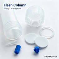 B&M Flash Chromatography Empty Column, Prepackable Cartridge, Normal Phase Silica / C18 / HLB, Fast 