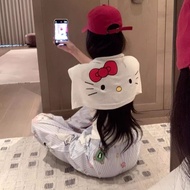 Zhu XIA của phụ nữ áo ghi lê Hello Kitty in khăn áo khoác ngoài dệt kim