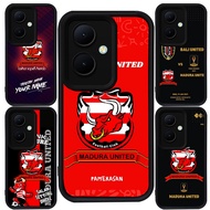 Case for OPPO Reno 13F 11 8T 11F 10 Pro 5G Black Silicone M-107 Madura United FC
