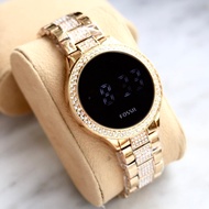 Jam Tangan Wanita Fossil Daimond LED Touch Screen Digital - 5 Warna / Jam Tangan fashion wanita / Jam tangan Aib store