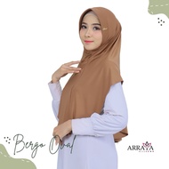 Arraya oval bergo hijab