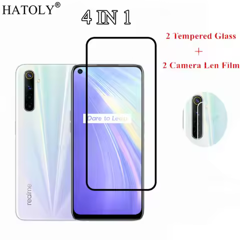 Tempered Glass For OPPO Realme 7 Pro 6i XT X2 Pro C3 C21 GT Master Screen Protector Camera Lens Film