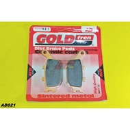 Goldfren Gold Fren AD021 Rear Brake Pads kawasaki ZX25R Versys Vulcan 650 Yamaha MT09 R6 R1