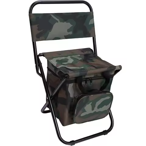 3 All-in-One Leisure Camping Fishing Chair 1PCS Portable Foldable Model Storage bag with backrest Ou