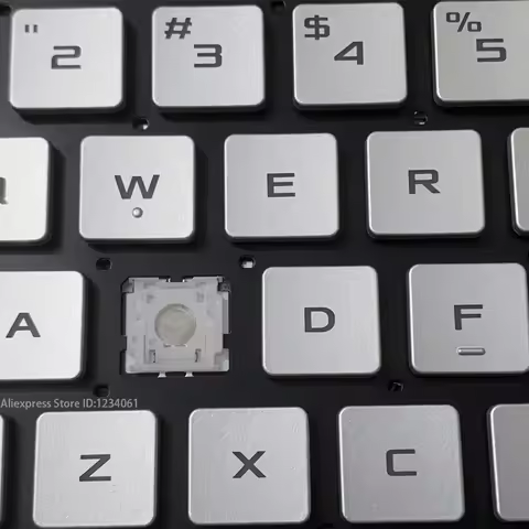 Silver Replacement Keycap Key For Asus ROG G14 Zephyrus GA401 GA401I GA401IU GA401IV GA401M GA401QH 