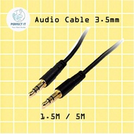 1.5M/5M High Quality 3.5 mm Jack Audio Cable 3.5mm Speaker Line Aux Cable