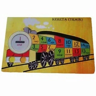 KAYU Wooden Puzzle Numbers Series Numbers