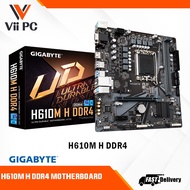 Gigabyte H610M H DDR4 6+1+1 Hybrid Phases Digital VRM Design, PCIe 4.0* Design, Gen3 x4 M.2 , Intel 