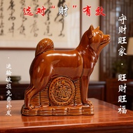 T Tang Sancai Ceramic Dog Ornaments Home Living Room Entrance Office Crafts Dog Ornaments Zodiac Dog