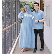 COUPLE NURAINI/COUPLE LEBARAN/BAJU PESTA/GAMIS COUPLE/COUPLE KEKINIAN