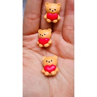 Set of 3 lovely heart bears