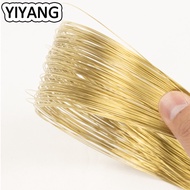 1 meter Soft Brass Wire H62 Brass Bar Wire Diameter 0.3mm~5mm Environmental Protection Brass