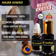 ( HAJAR ASWAD ORI ) DIJAMIN WANGI TAHAN LAMA - Minyak Wangi Parfum Hajar Aswad Asli kental impor Pra