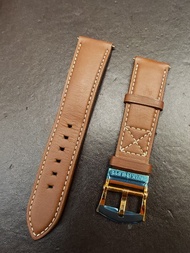 Patek Philippe 5524R 原廠真皮錶帶年18K玫瑰金錶扣連針21mm