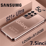 Hp murah asli SANSUMG Galaxy S21 Ultra Smartphone Hp murah 7.5Inci 5G Handphone RAM 16GB ROM 512GB S