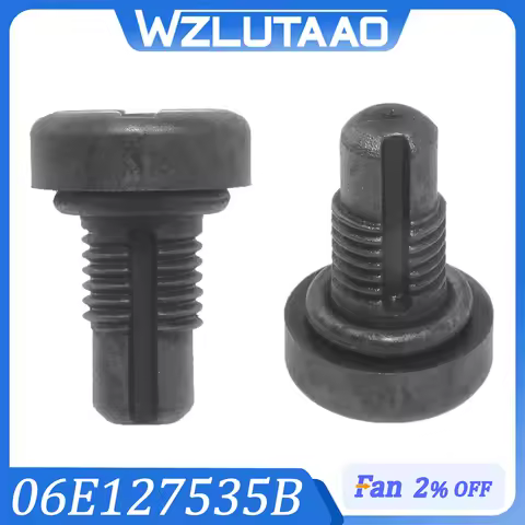 2/6/10pcs Supercharger Exhaust Screw Cooler Plug 06E127535B 06E 127 535 B For VW Touareg Audi A4 A5 