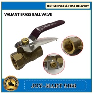 VALIANT BRASS BALL VALVE (1/2 TO 1INCH)