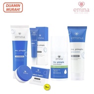 Terbaru Paket Emina Ms Pimple Acne Solution 5 in 1 Complete Package
