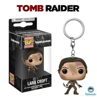 Funko Saku POP! Permainan Gantungan Kunci Tomb Raider - Lara Croft