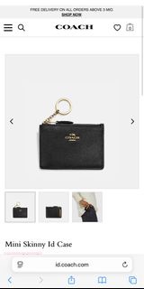 Coach Mini Skinny ID Case ｜Coach銀包/卡片套