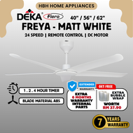 【EXTRA 6 MONTHS WARRANTY】Deka Ceiling Fan FIERO FREYA 36 FREYA 42 FREYA 48 FREYA 56 LED Remote Contr