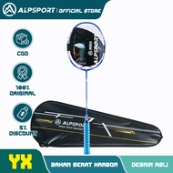 ALPSPORT Zhanyu Raket Bulu Tangkis Bridge Raket Badminton Magnetik 32LBS 4U G5 50T 100% Full Carbon
