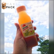 ขวดพลาสติกใส ทรงเหลี่ยม 200 cc / 200 ml พร้อมฝาปาก 30 mm จำนวน 20 /50/100 ใบ