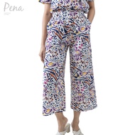 Pena house กางเกงลำลองผู้หญิง ขายาว สม๊อคเอว POPL022402