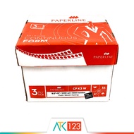Continuous Form Paperline 3 Ply Color 9 1/2 x 11 in (K3 W)