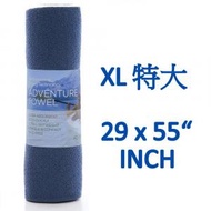 AQUIS - 吸水快乾 運動健身沙灘瑜伽毛巾 Aquis Adventure Towel 特大藍色 (29 x 55" 吋)