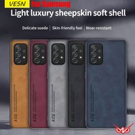 Luxury Sheepskin Shockproof Phone Case For Samsung ss Galaxy M55 M53 M52 M32 M23 M15 A7 J8 J7 J6+ J5