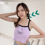 Top Crop สายเดี่ยวสุดฮอต_Nineties Design_Tank top 💥