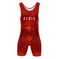 2026 New Weightlifting Sleeveless Men's Jumpsuit Comfortable Stretch Material Running Wrestling Trai