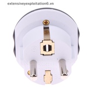# exten # German Standard Conversion Plug FR AU US UK To EU Euro Korea Universal Travel Adapter Home