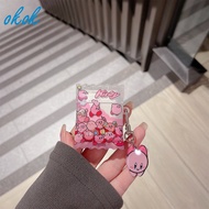 Kirby เคสสำหรับ Apple AirPods Pro AirPods 1 2 3ใหม่ซิลิโคนกรอบนิ่มหูฟังอุปกรณ์ป้องกันสำหรับ AirPod พร้อมสายคล้อง