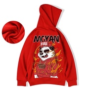 HD MOYAN PANDA FIRE | Jaket Pria Model Distro Hoodie Cowok Cewek Sweater Bahan Flecee tebal Jumper s