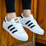 現貨 iShoes正品 Adidas Superstar 情侶鞋 女鞋 男鞋 白 黑 基本款 金標 運動鞋 C77124