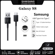 สายชาร์จ Samsung สายชาร์จเร็ว Original S8 EP-DG950 2.0A Fast Charging 1M Type C Data Line For S9 Plu