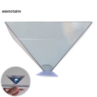 ☼WT Portable Hologram Projector 3d Hologram Projector 3d Hologram Pyramid Display Projector with Min