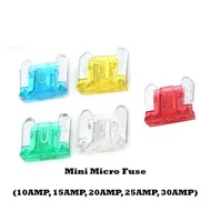 Mini Micro Fuse (10AMP, 15AMP, 20AMP, 25AMP, 30AMP)