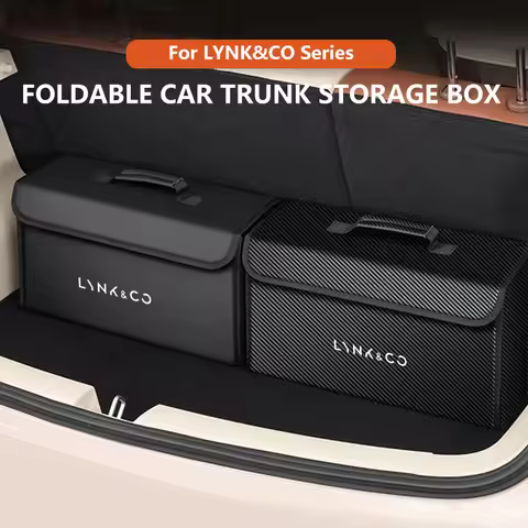 Car Trunk Storage Box Fit For LYNK&CO 01 02 03 05 06 07 08 09 10 Z10 Z20 900 2024 2025 Storage Bag L